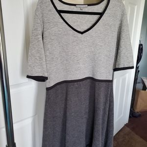 Gray Sweater Dress Sz XL